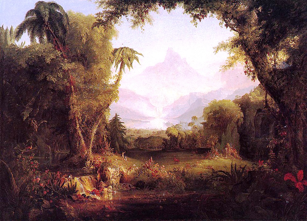 Garden of Eden Thomas Cole