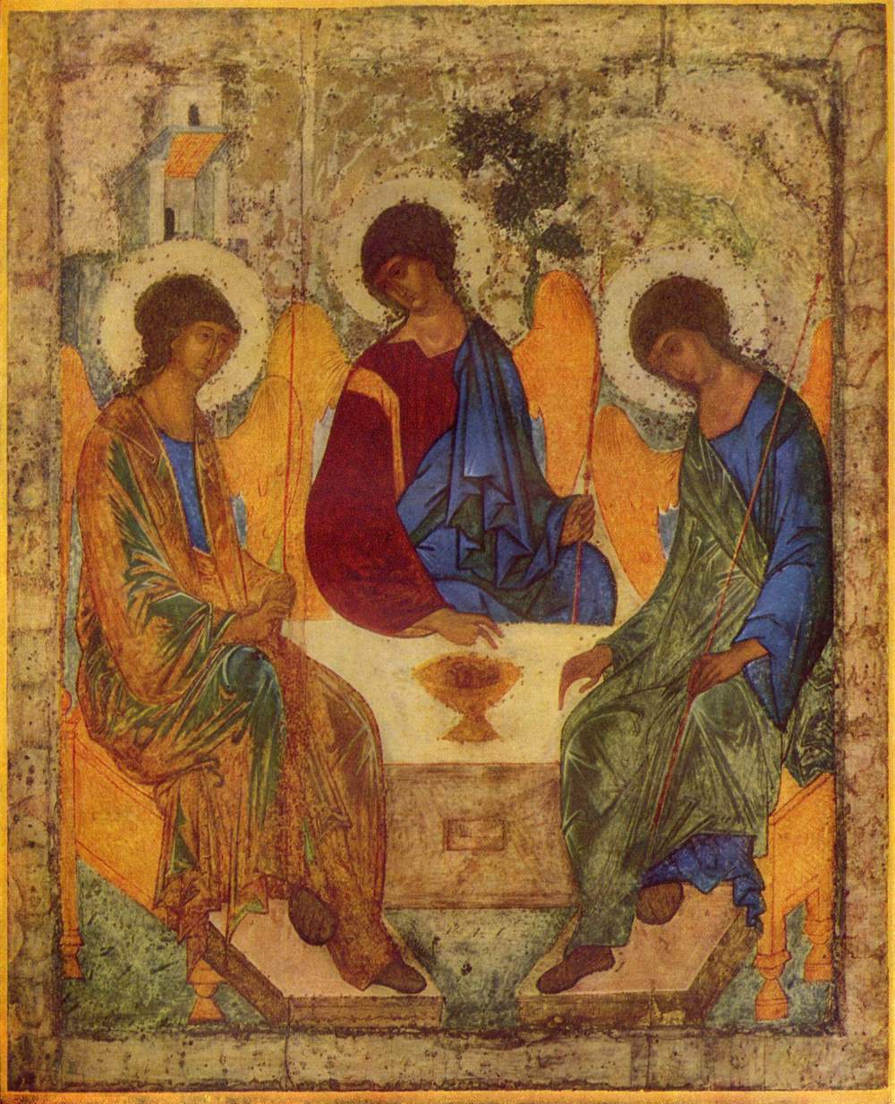 Holy Trinity Icon--Andrei Rublev